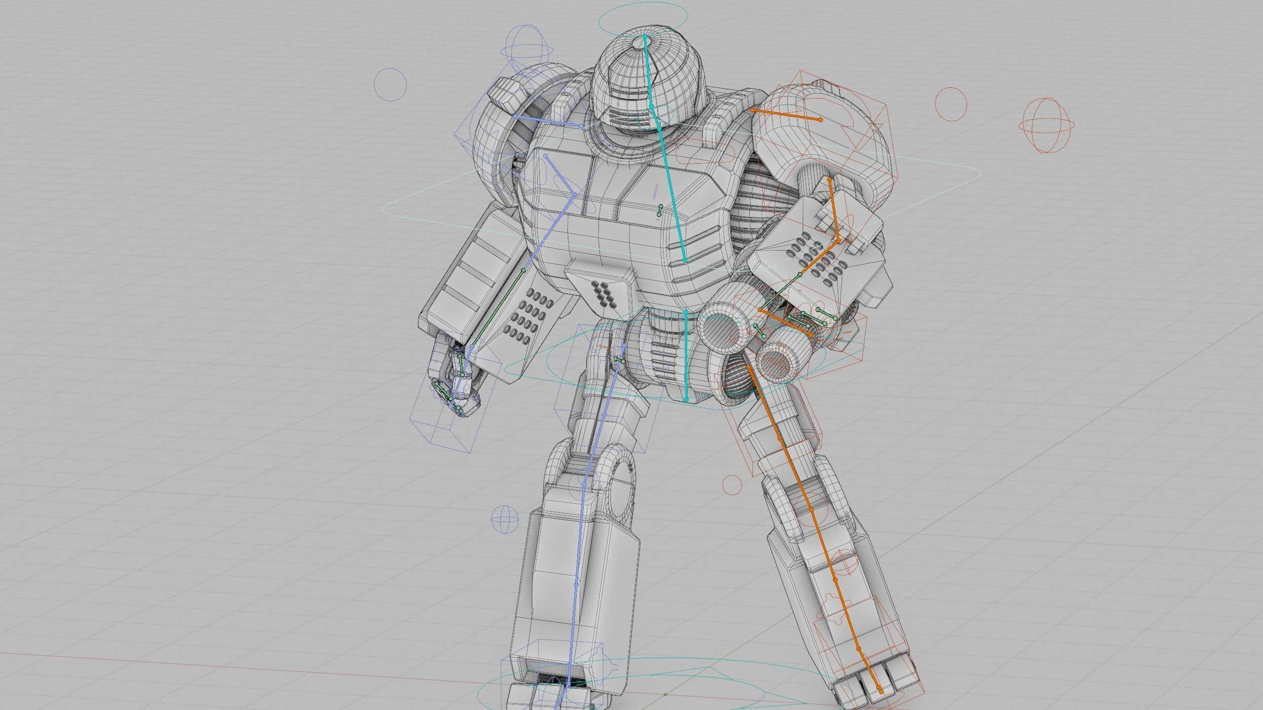COMBAT DROID ORION Rigged for Unreal Engine - Unity - MIXAMO 3D model_40