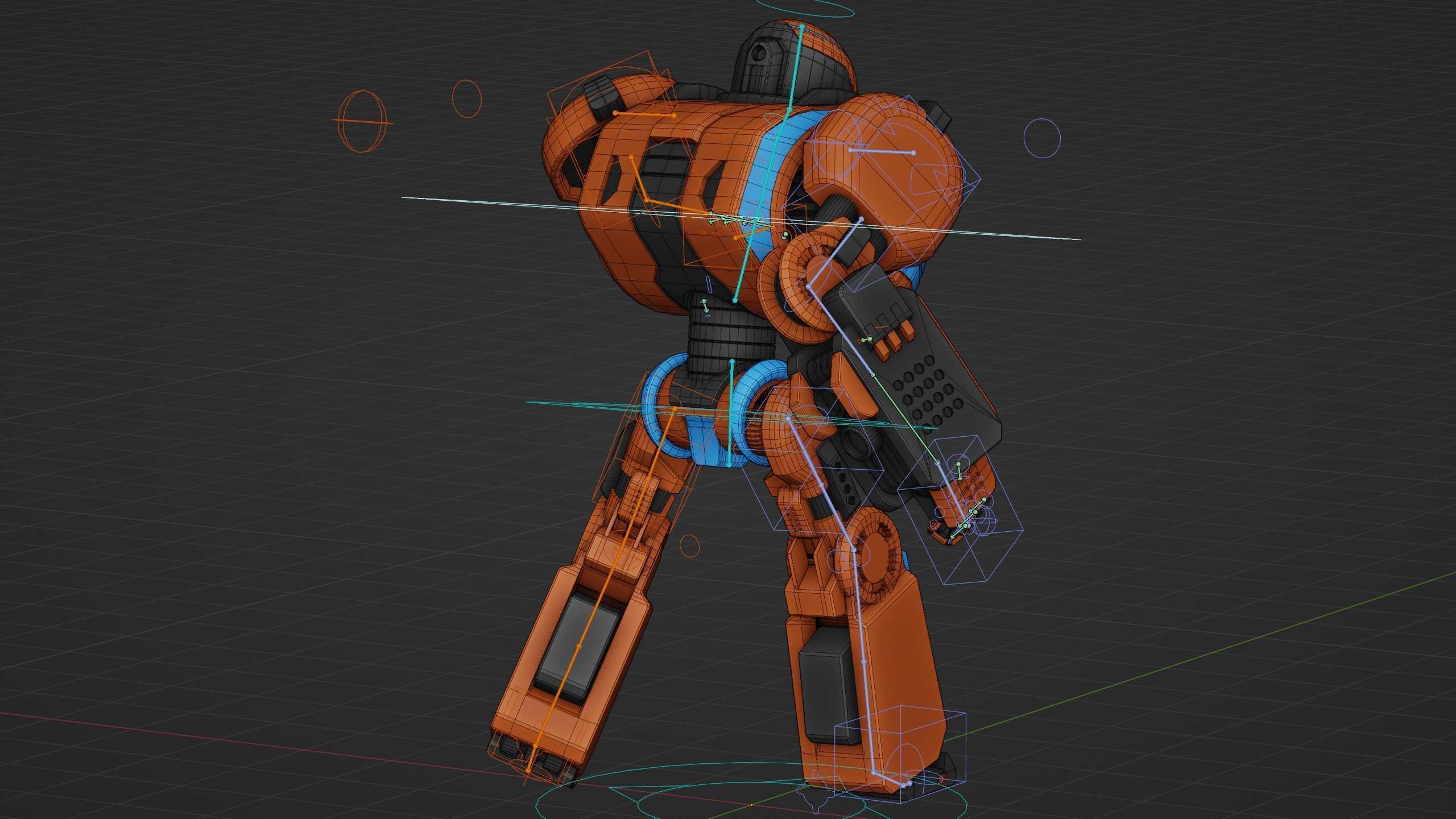 COMBAT DROID ORION Rigged for Unreal Engine - Unity - MIXAMO 3D model_38