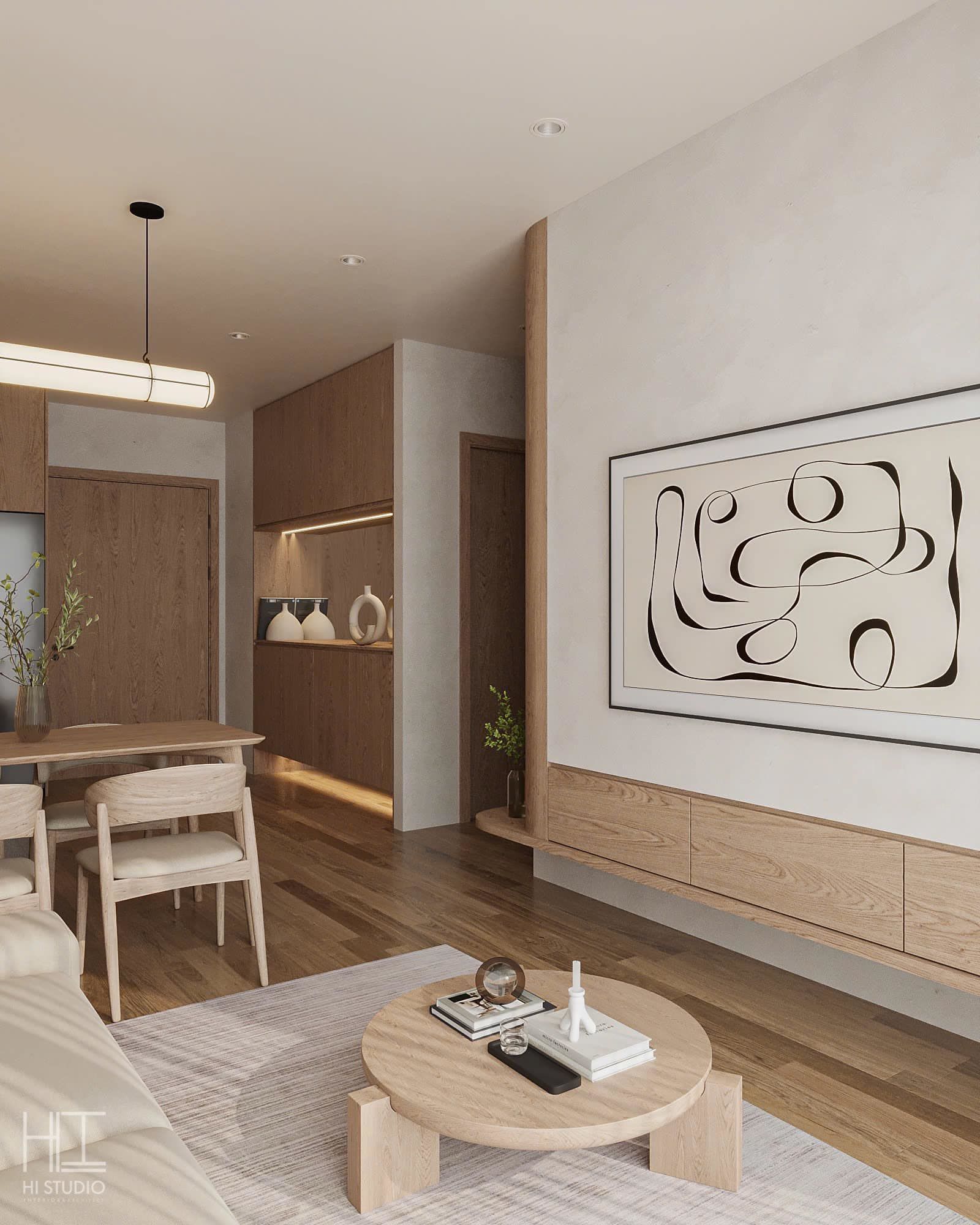 Living interior design Model 3D - 05 3D model 3D model_8