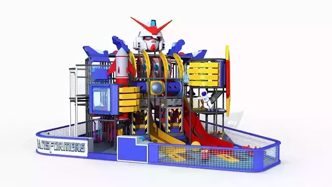 Transformers Indoor soft Playground 3D model
