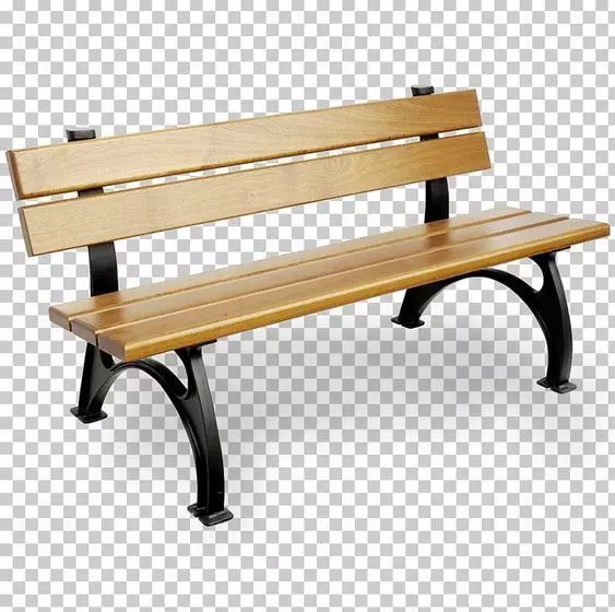 Bench  Free low-poly 3D model_0
