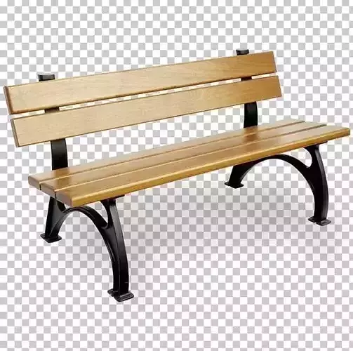 Bench  Free low-poly 3D model