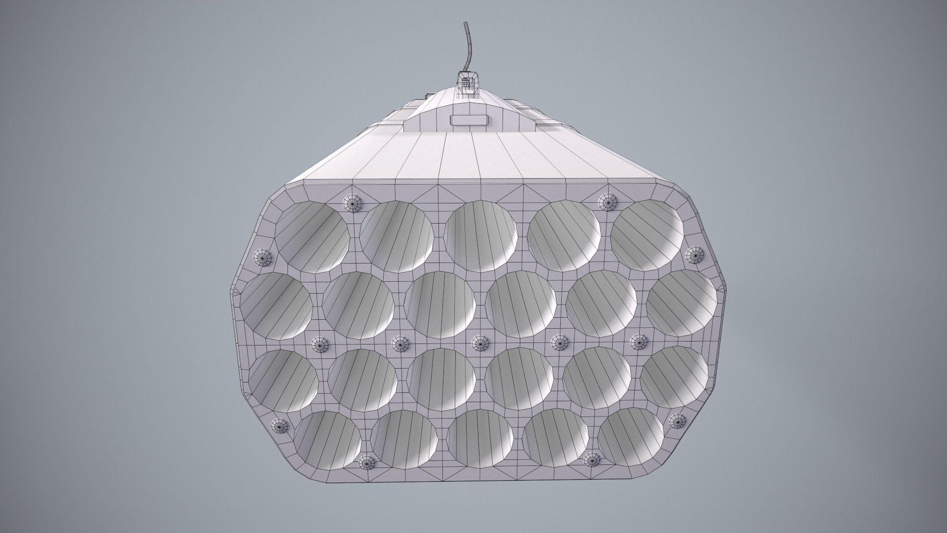 Telson 22 Launcher With Missiles Low-poly 3D model_19