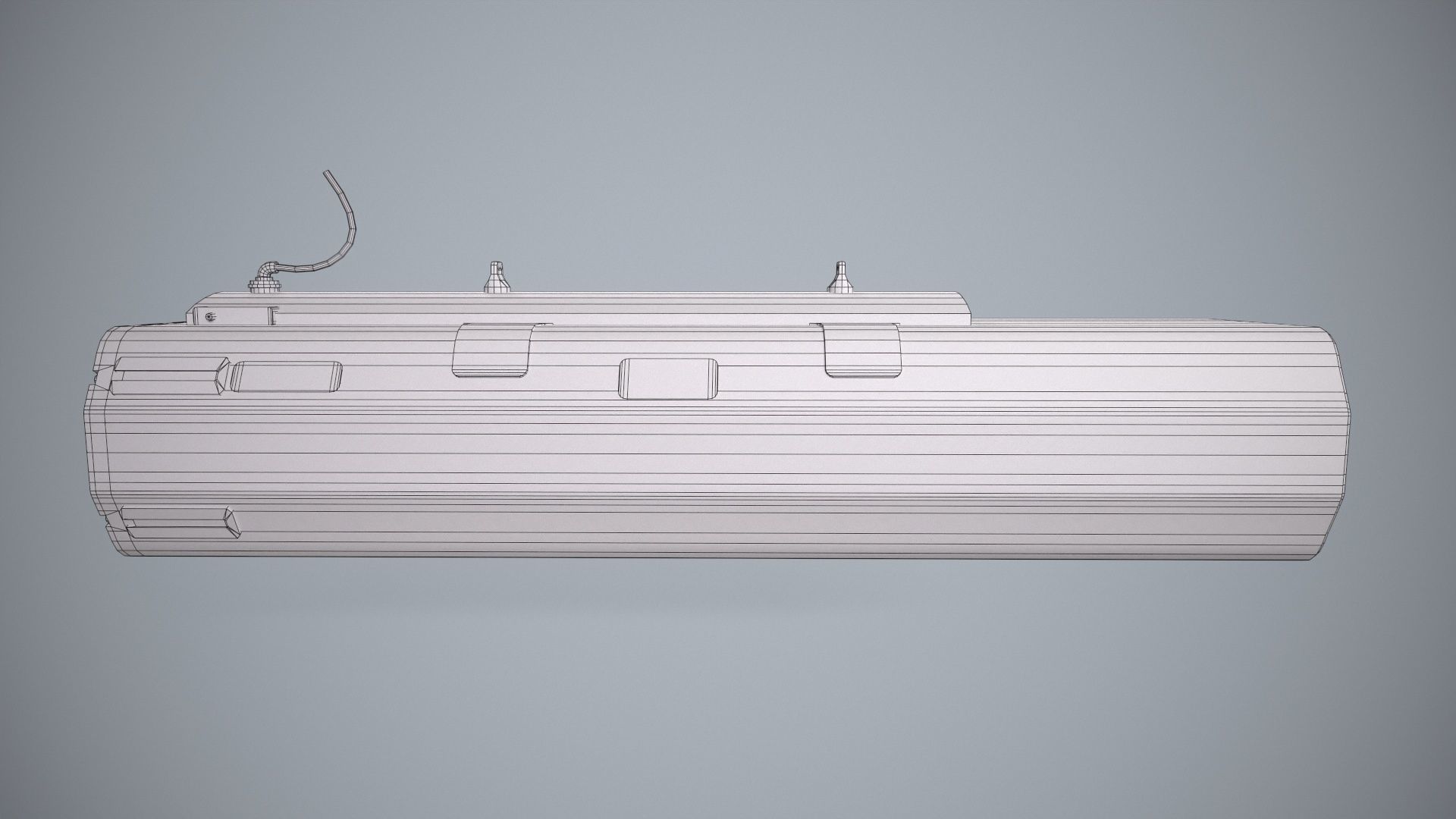 Telson 22 Launcher With Missiles Low-poly 3D model_20