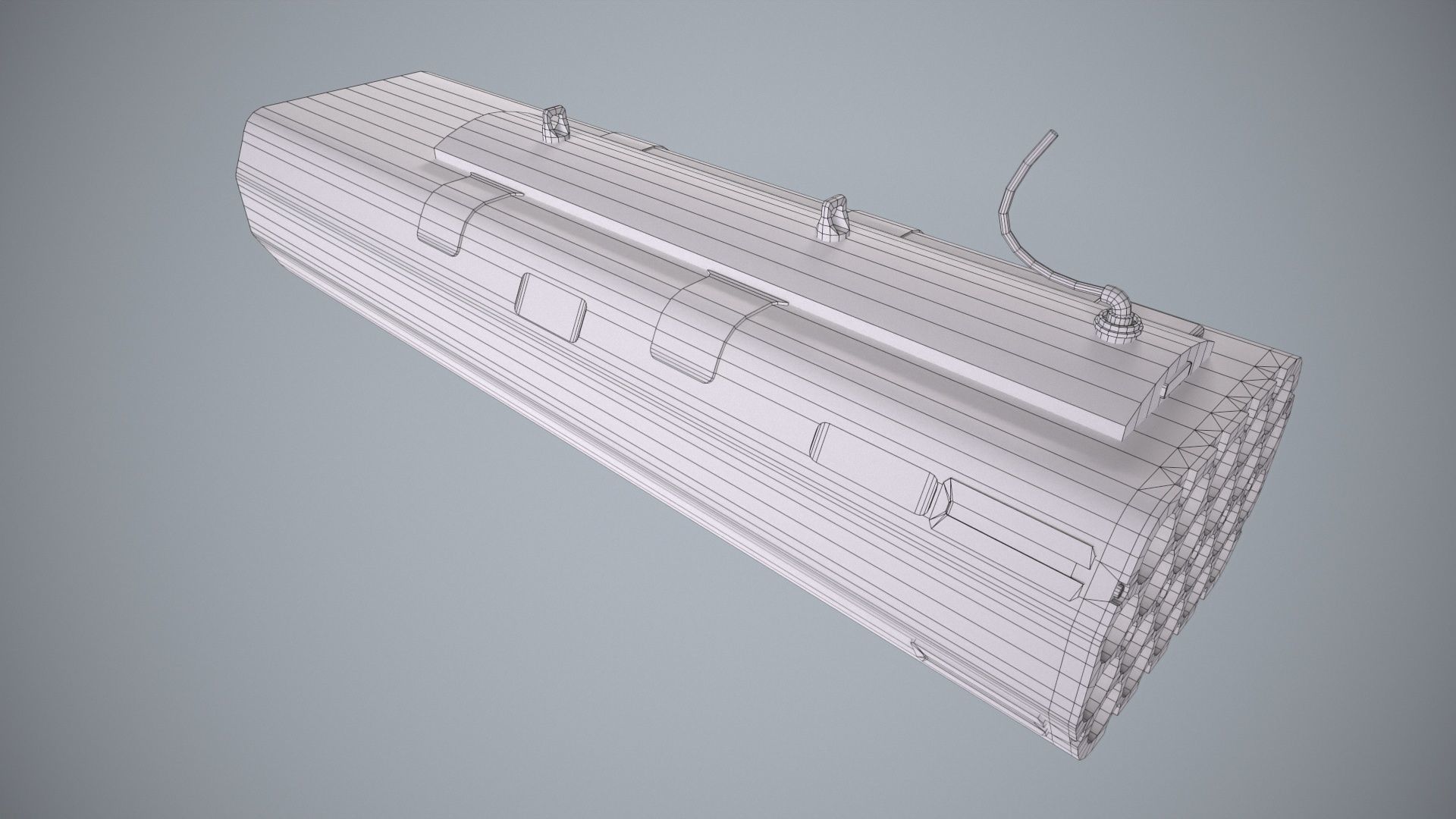Telson 22 Launcher With Missiles Low-poly 3D model_15