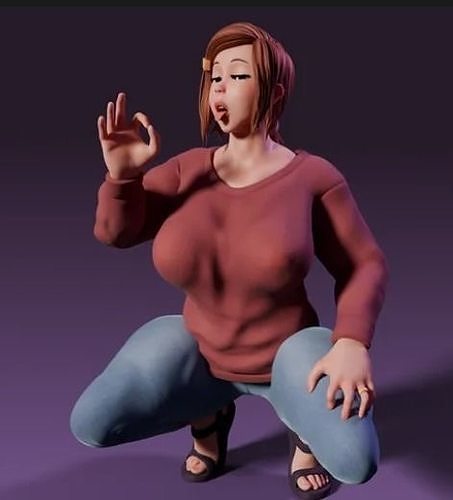 JLullabyMom Blender 3D model