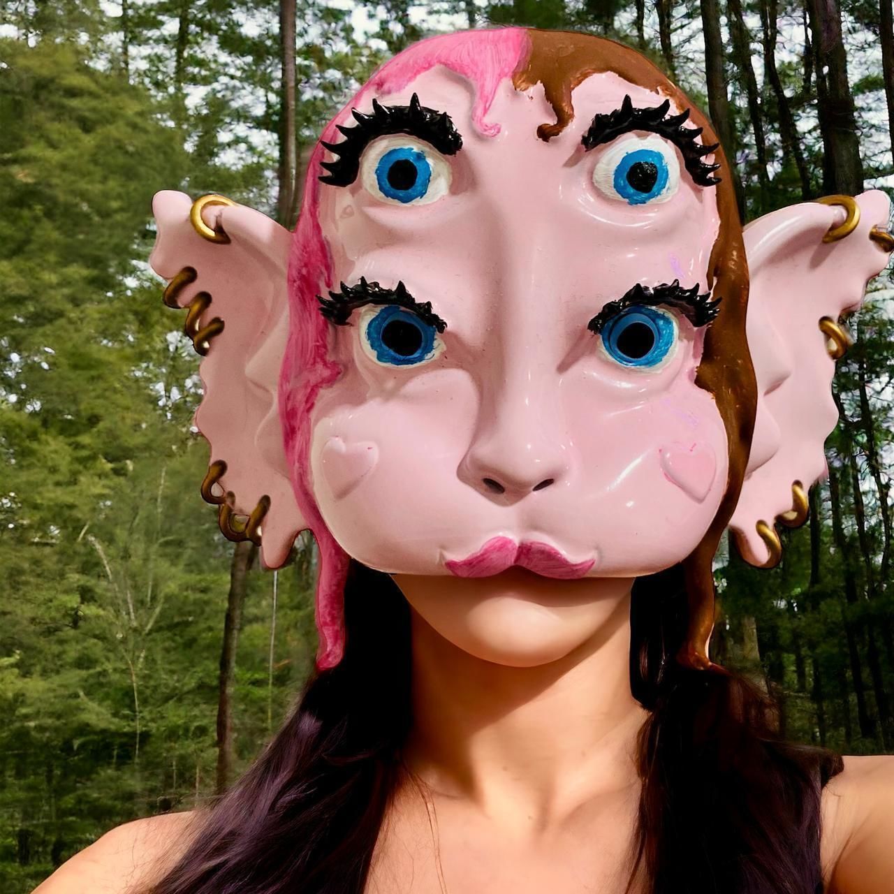 Portals mask melanie martinez 3D print model_2