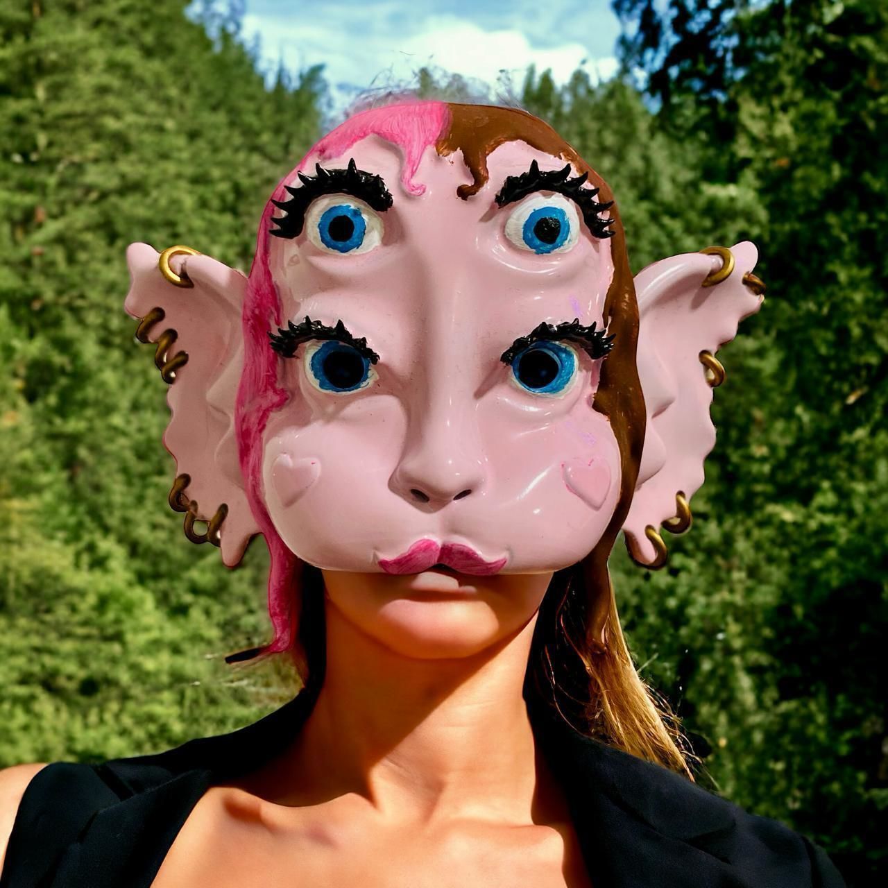 Portals mask melanie martinez 3D print model_1