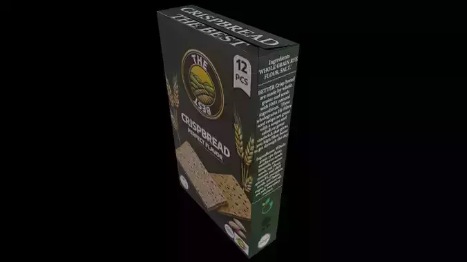 Crispbread - GAME READY PBR
