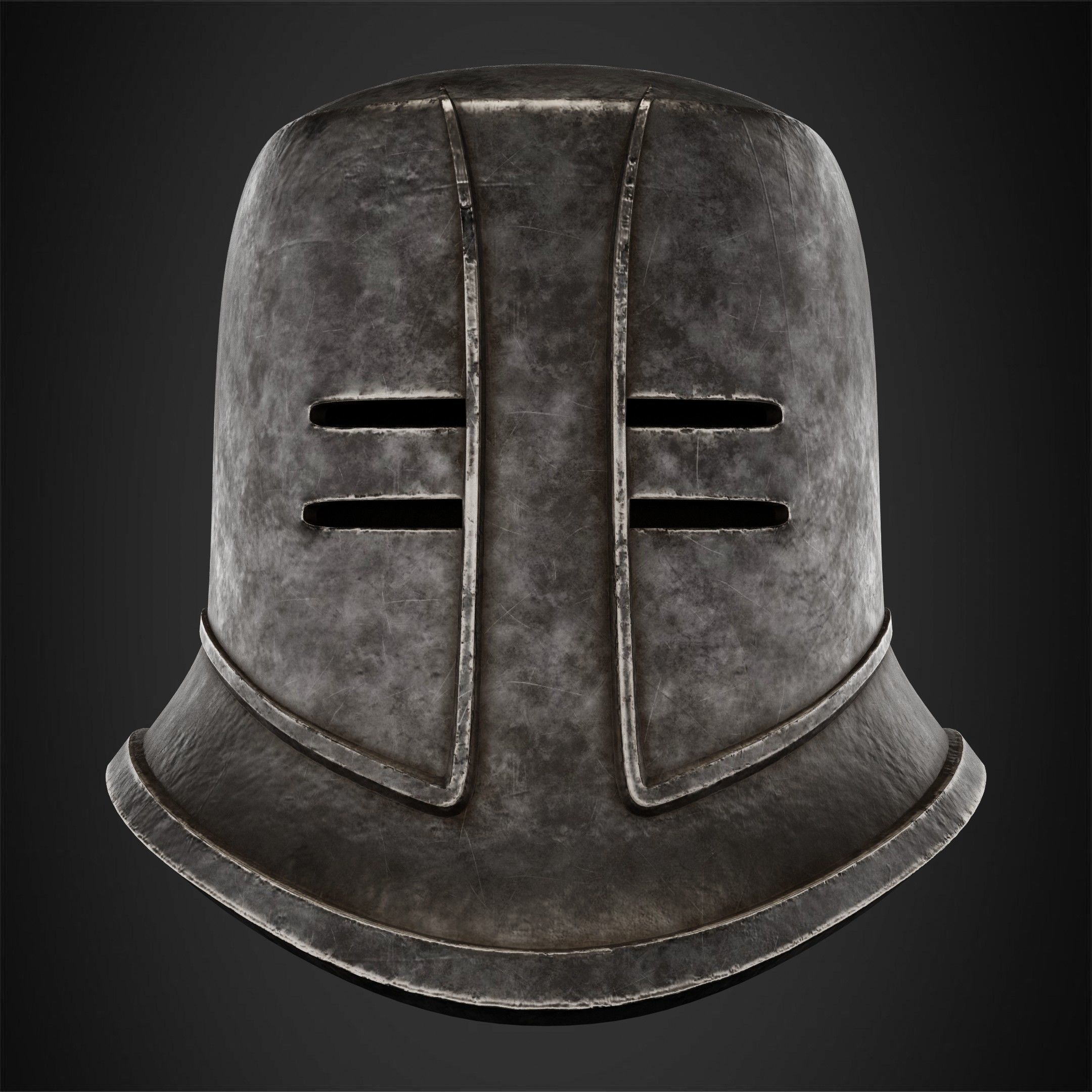 Dark Souls Black Iron Tarkus Helmet for Cosplay 3D print model_2