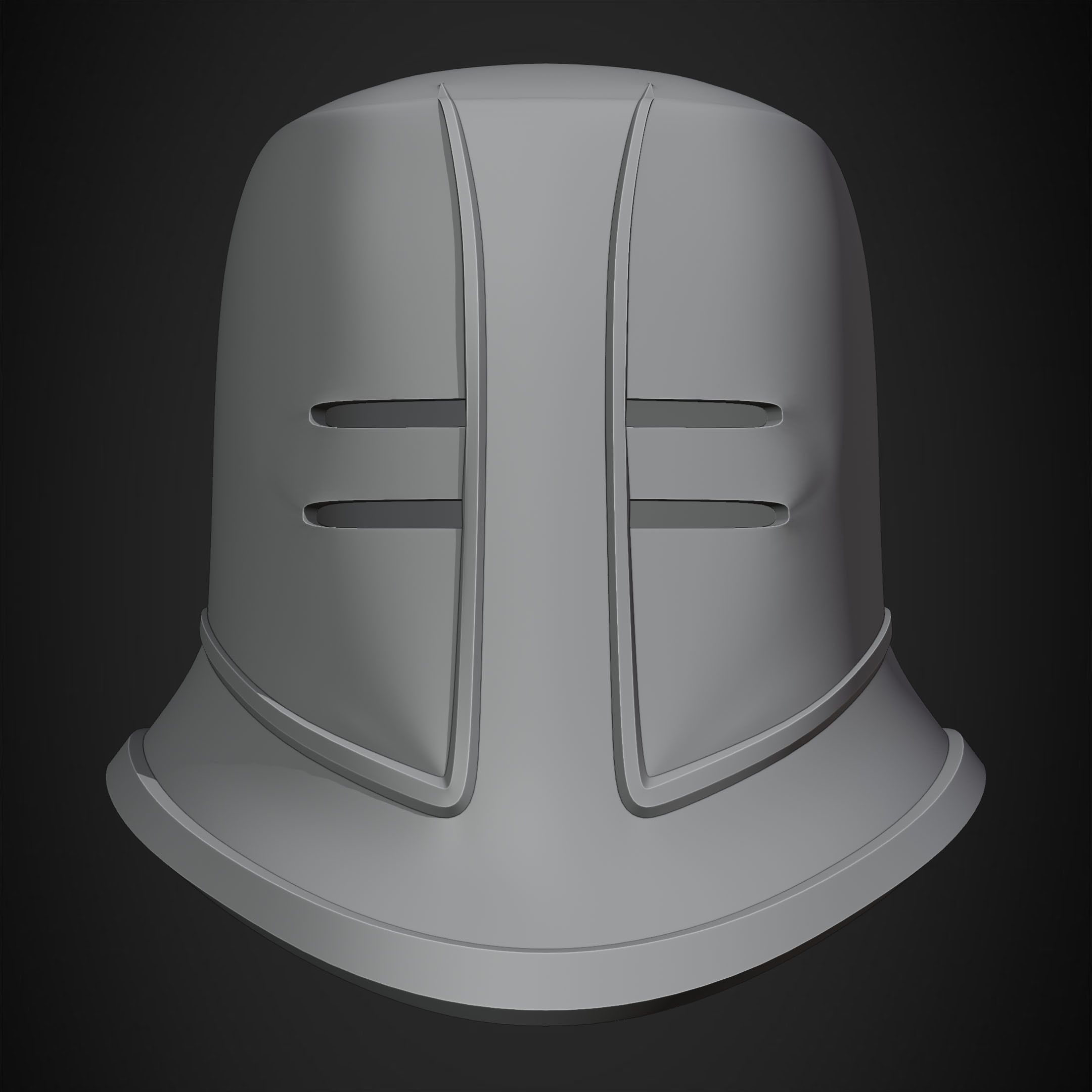 Dark Souls Black Iron Tarkus Helmet for Cosplay 3D print model_11