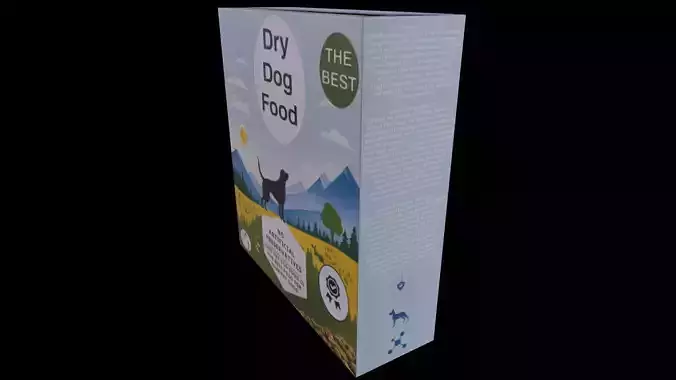 Dry Dog Food - GAME READY PBR