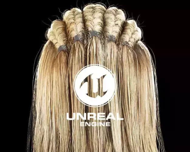 Ponytail Braids Realtime Hair