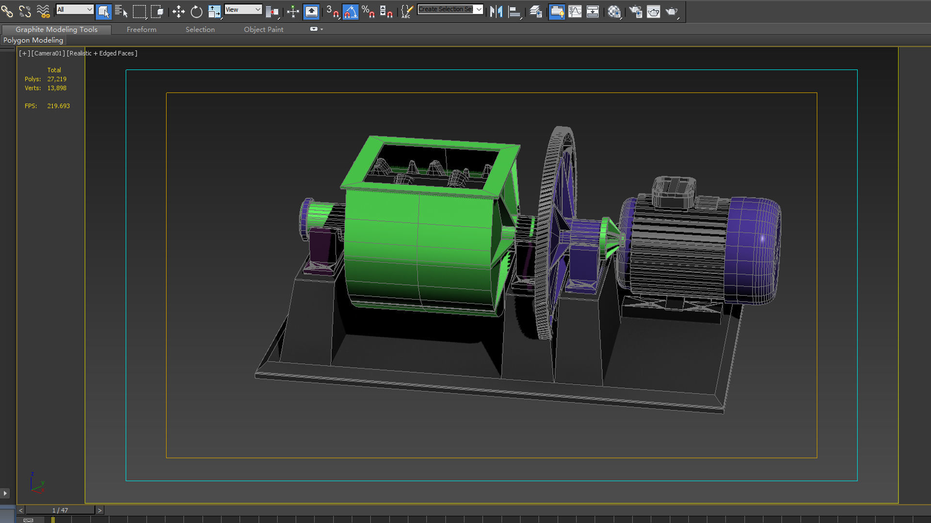 machine industry industrial equipment manufacture production 3D model_5