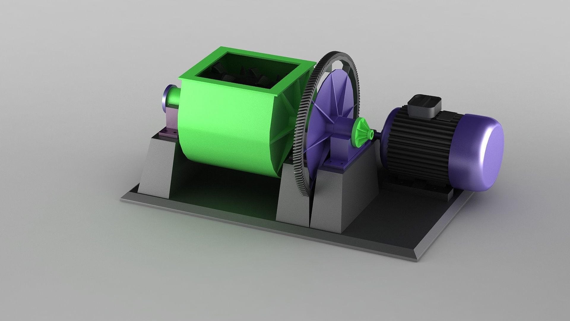 machine industry industrial equipment manufacture production 3D model_2