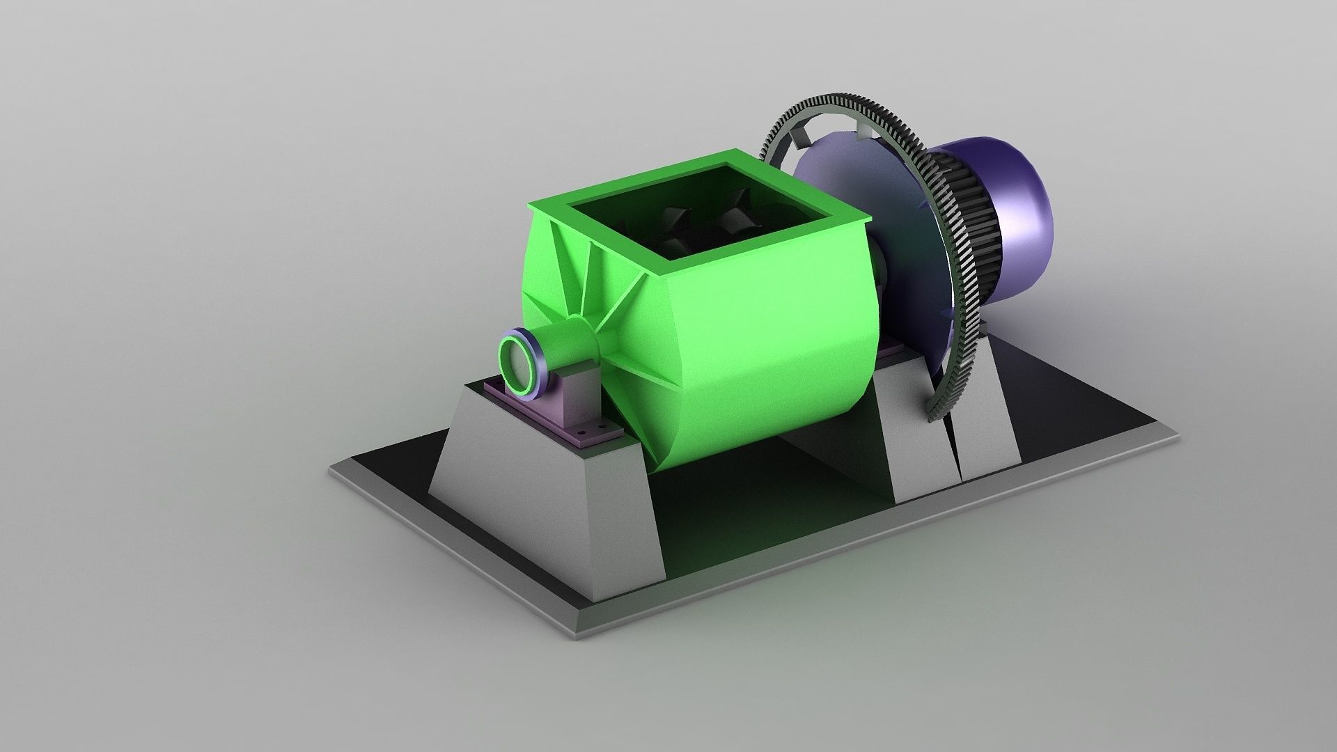 machine industry industrial equipment manufacture production 3D model_1