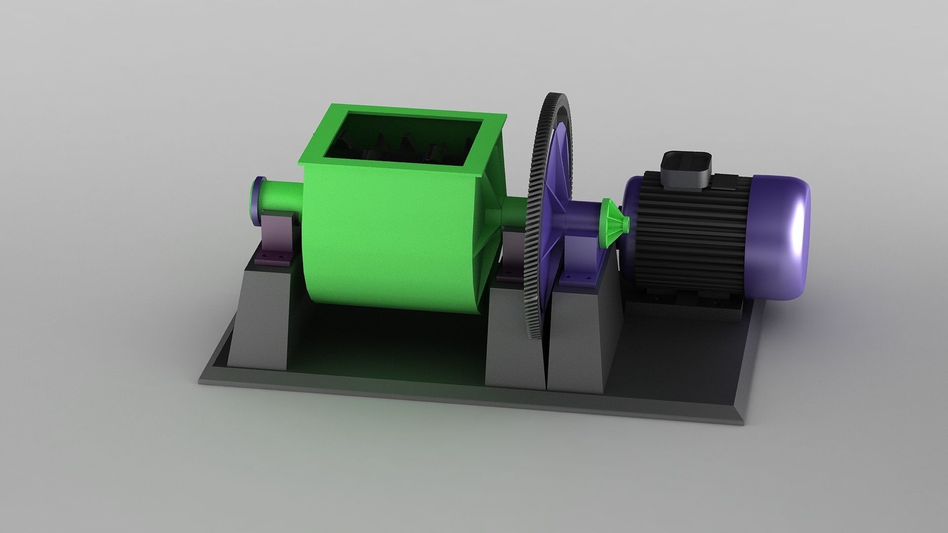 machine industry industrial equipment manufacture production 3D model_4