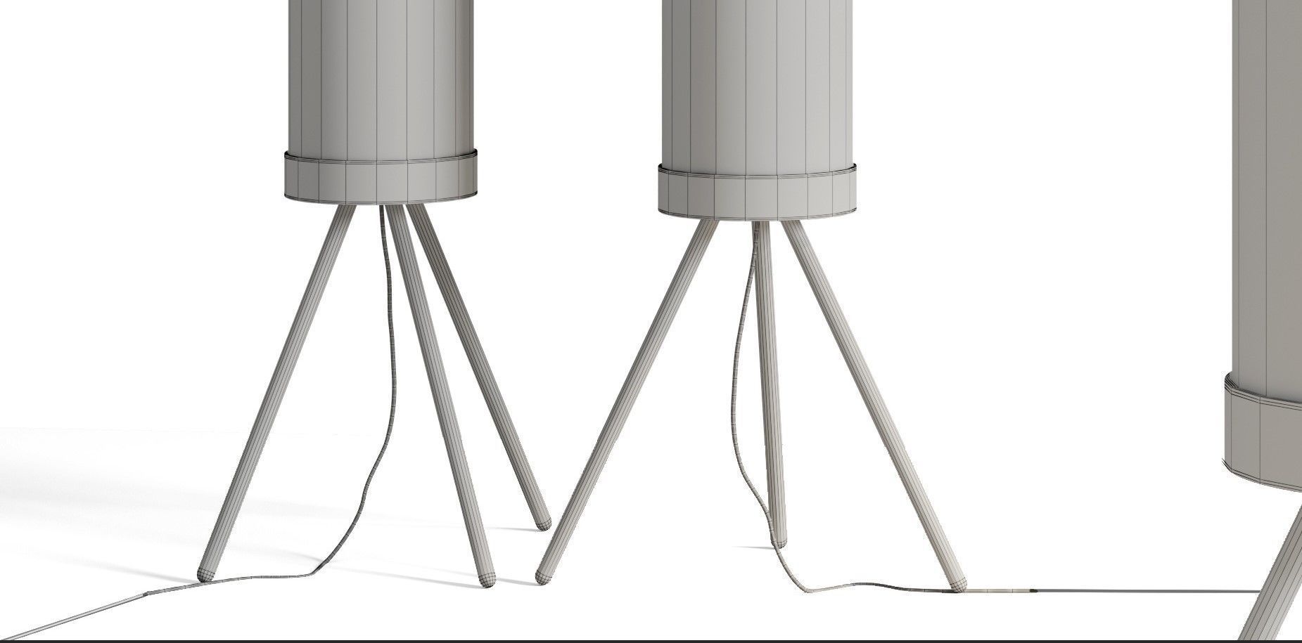 nooi aromas floor lights Low-poly 3D model_8