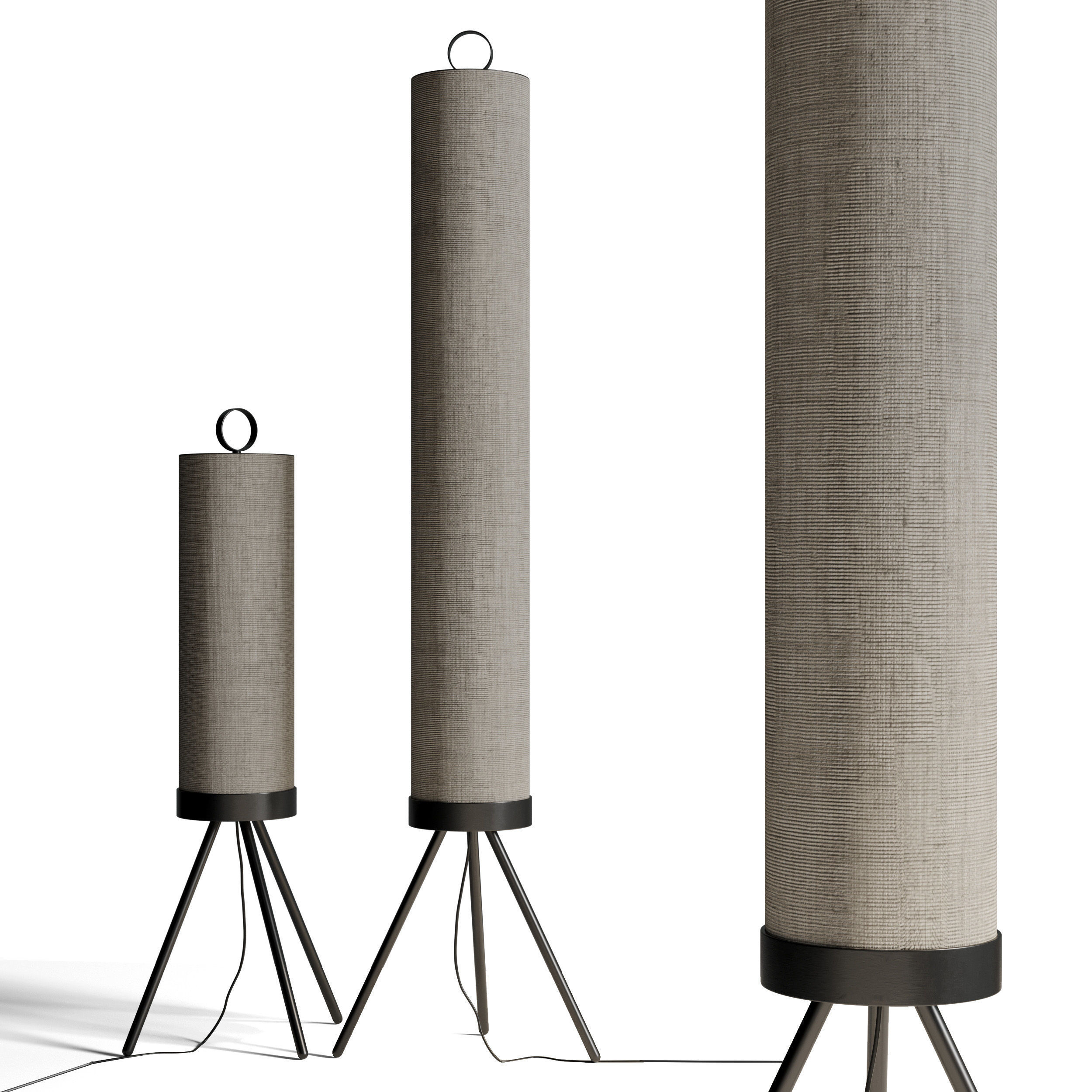 nooi aromas floor lights Low-poly 3D model_1