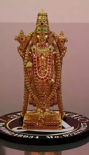 balaji 3d model with dimond