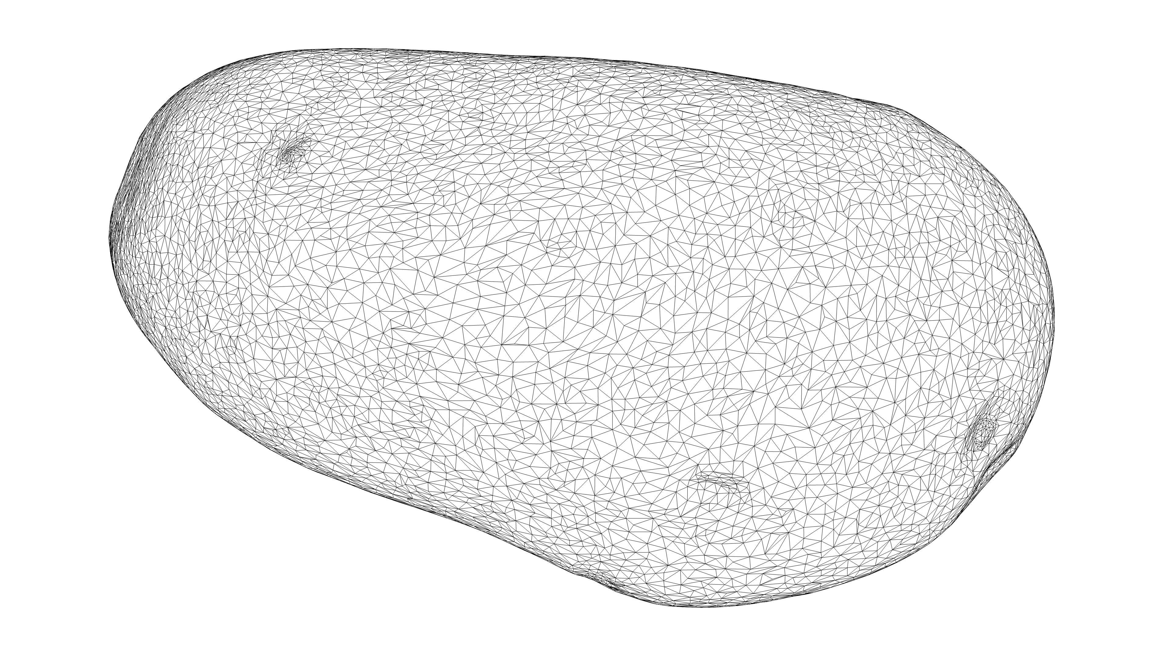 Photorealistic 3D scan of potato Low-poly 3D model_24