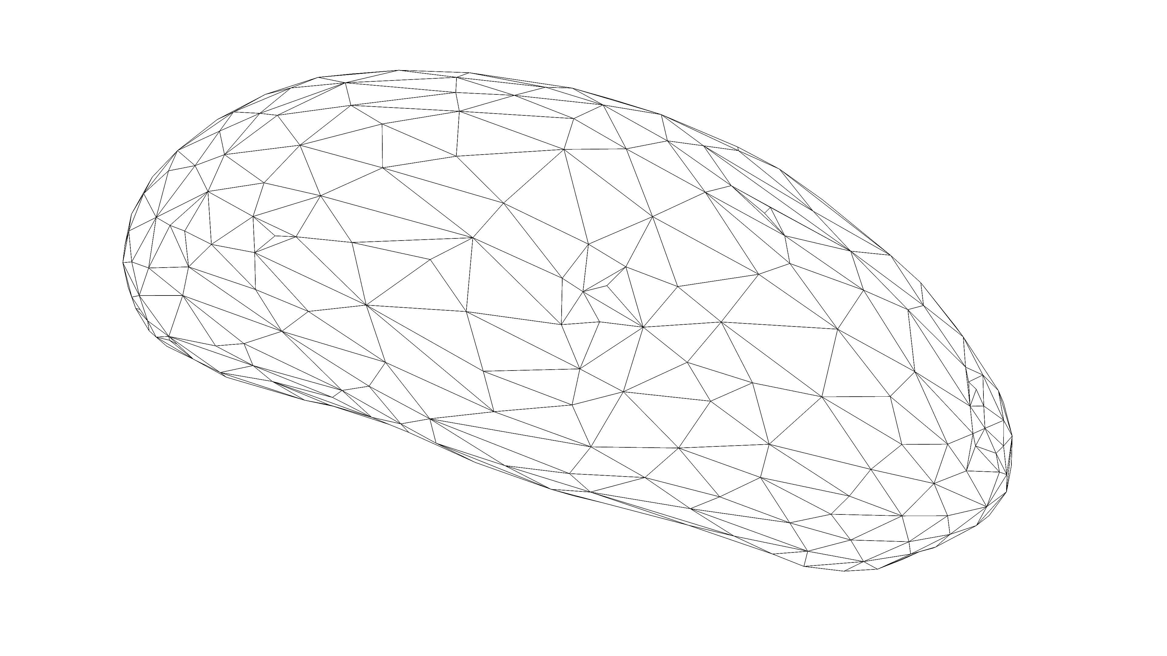 Photorealistic 3D scan of potato Low-poly 3D model_15