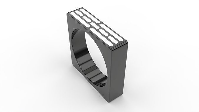 Star Wars Imperial Wall Panel Square Ring 3D print model