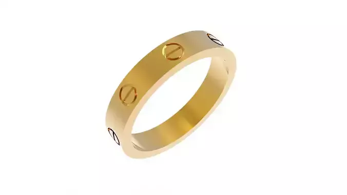  Love Ring 16 3 mm 3D print model