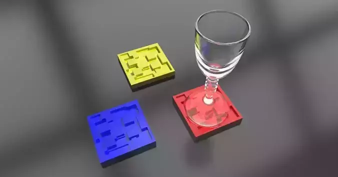 A coaster 