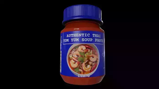 Tom Yum Soup Paste - GAME READY PBR