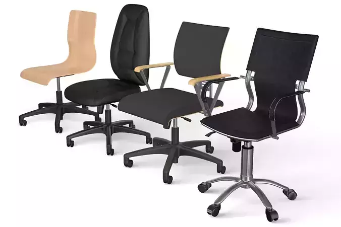 Office Chairs Set 