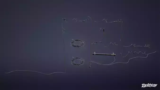 QUARANTINE TENT - Lighting 01 - LOW POLY