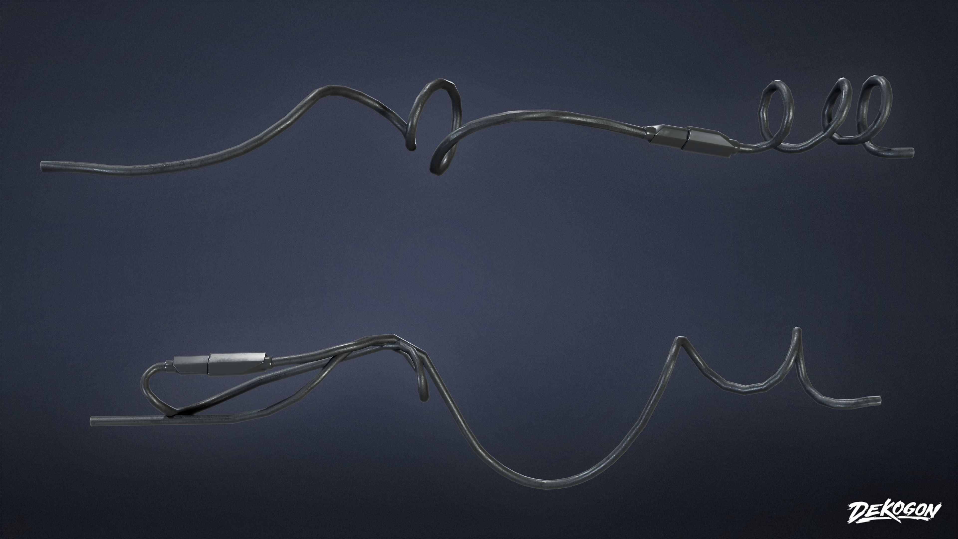 QUARANTINE TENT - Lighting 01 - LOW POLY Low-poly 3D model_4