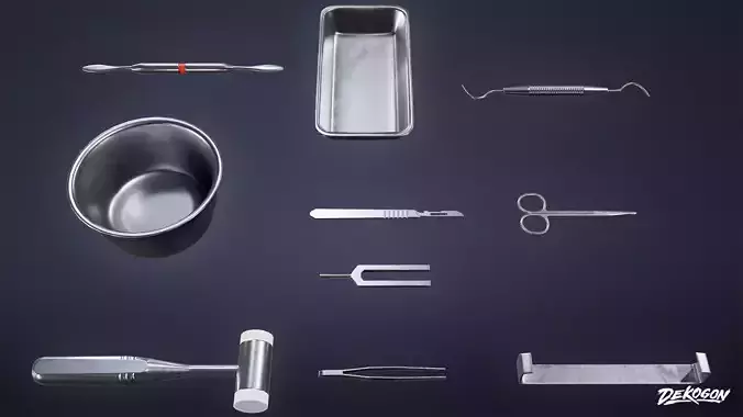 QUARANTINE TENT - Operating Tools 01 - LOW POLY