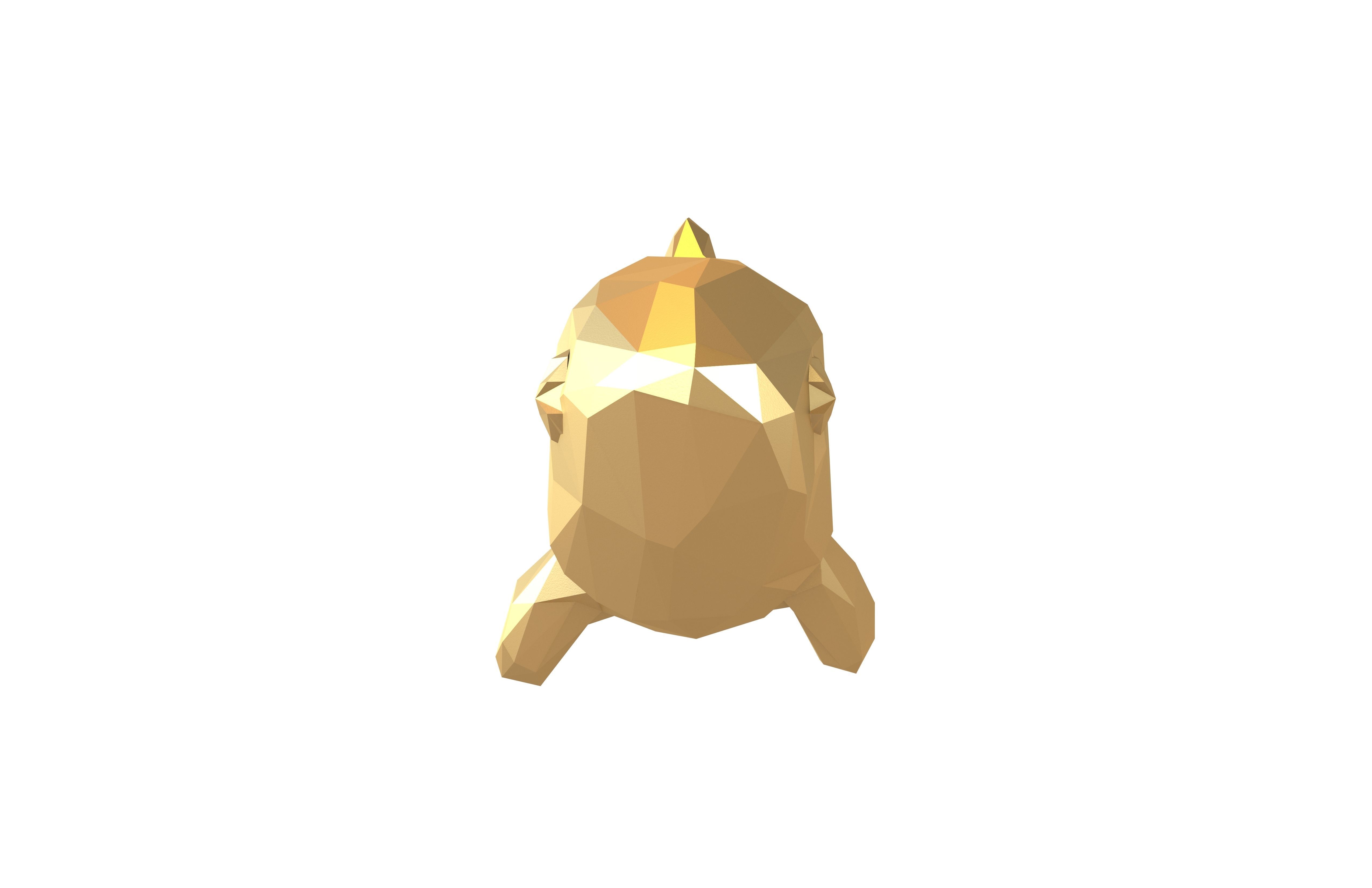 Stylized Fish v1 003 Low-poly 3D model_3