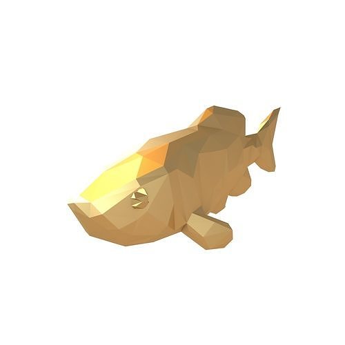 Stylized Fish v1 003 Low-poly 3D model