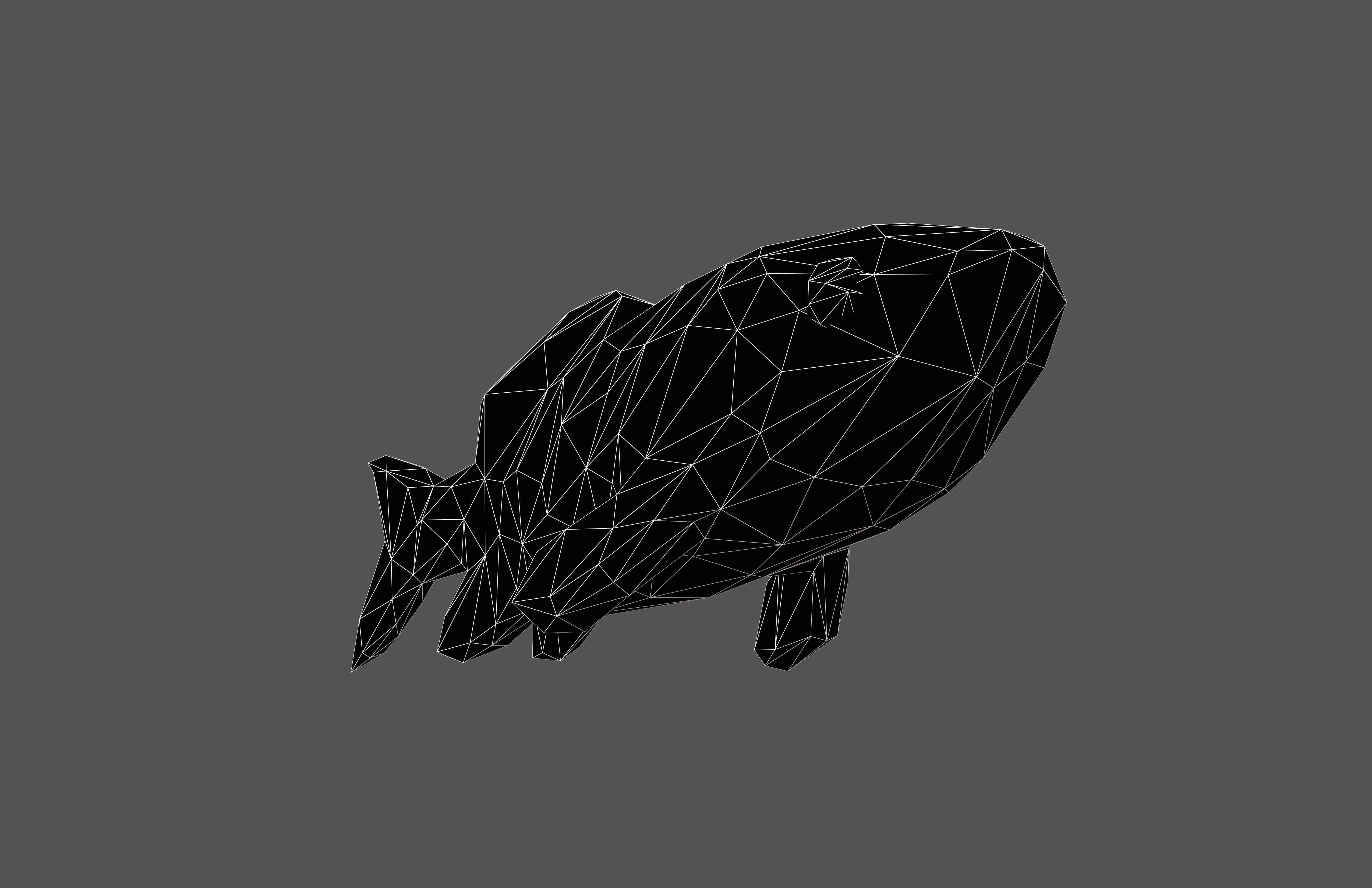 Stylized Fish v1 004 Low-poly 3D model_7