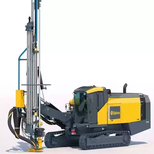 Surface drill rig for quarrying and mining Smartroc D65 3D model