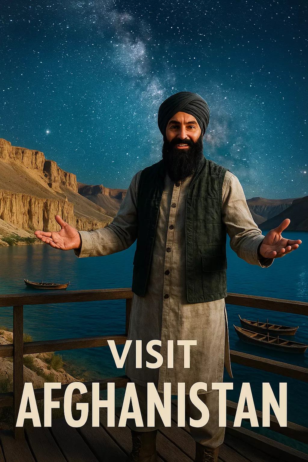 Afghan character Free low-poly 3D model_5