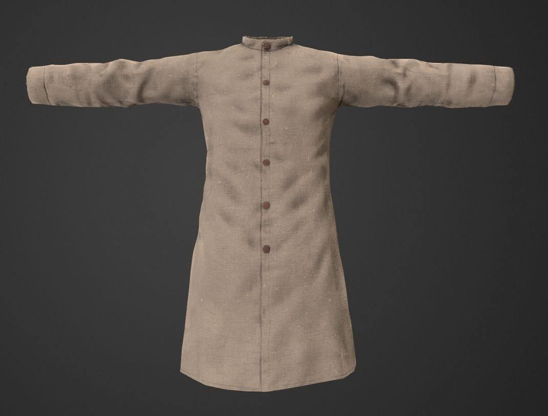 Afghan character Free low-poly 3D model_14