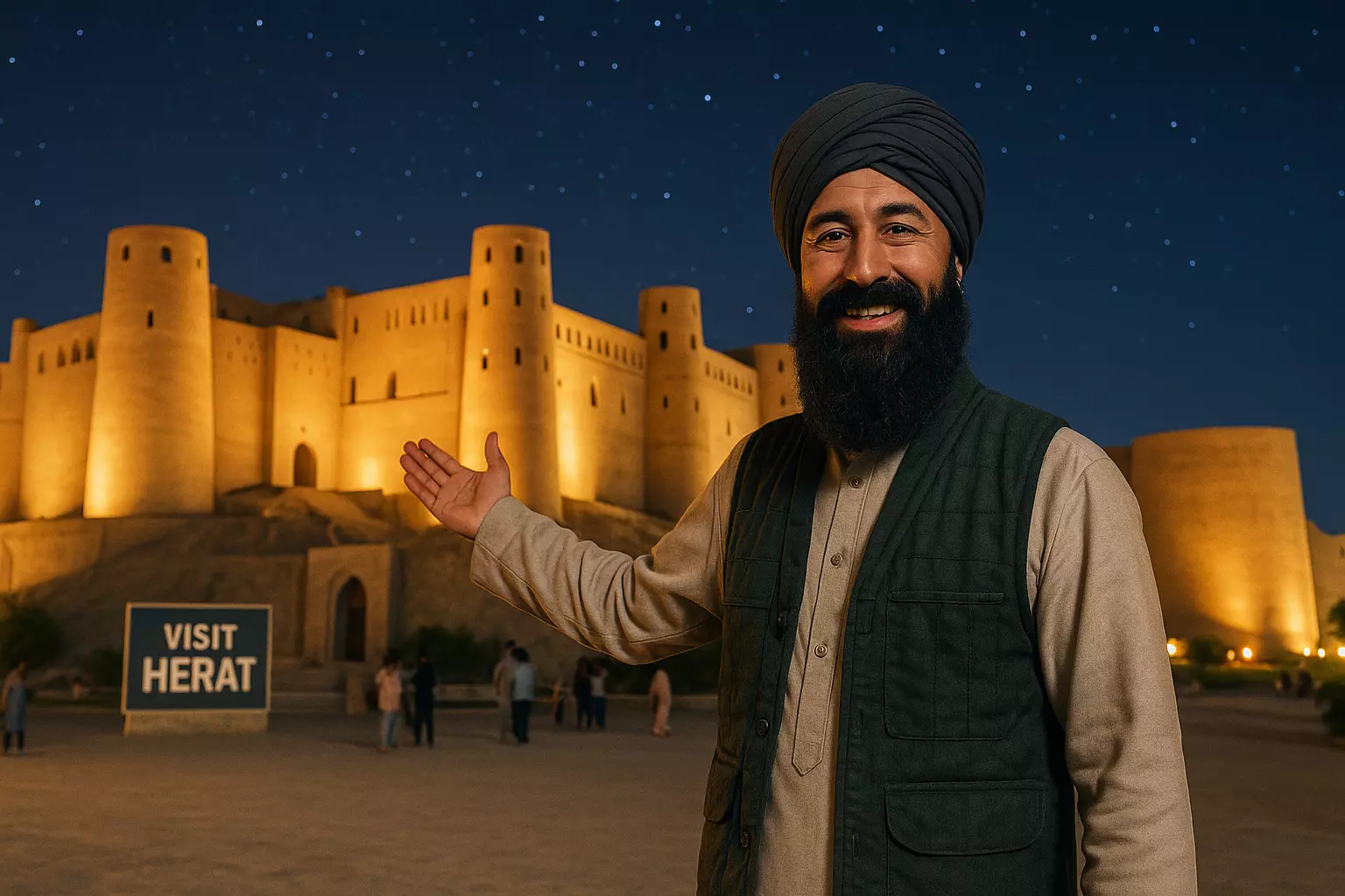 Afghan character Free low-poly 3D model_7