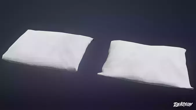 QUARANTINE TENT - Pillow 01 - LOW POLY