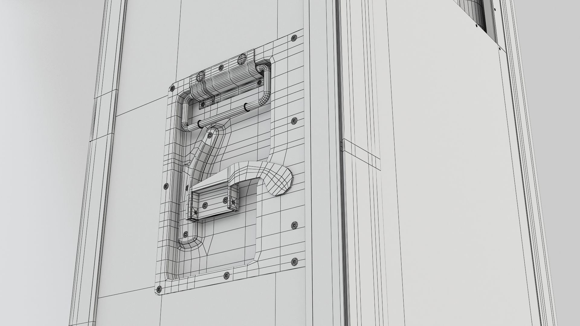Bordbar Airline Trolley 3D 3D model_8