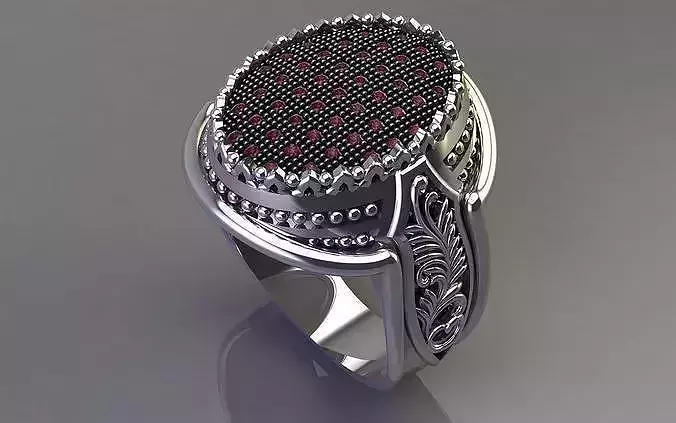 Gents Ring Ready to Print-3D