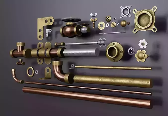 Steampunk details Set 2