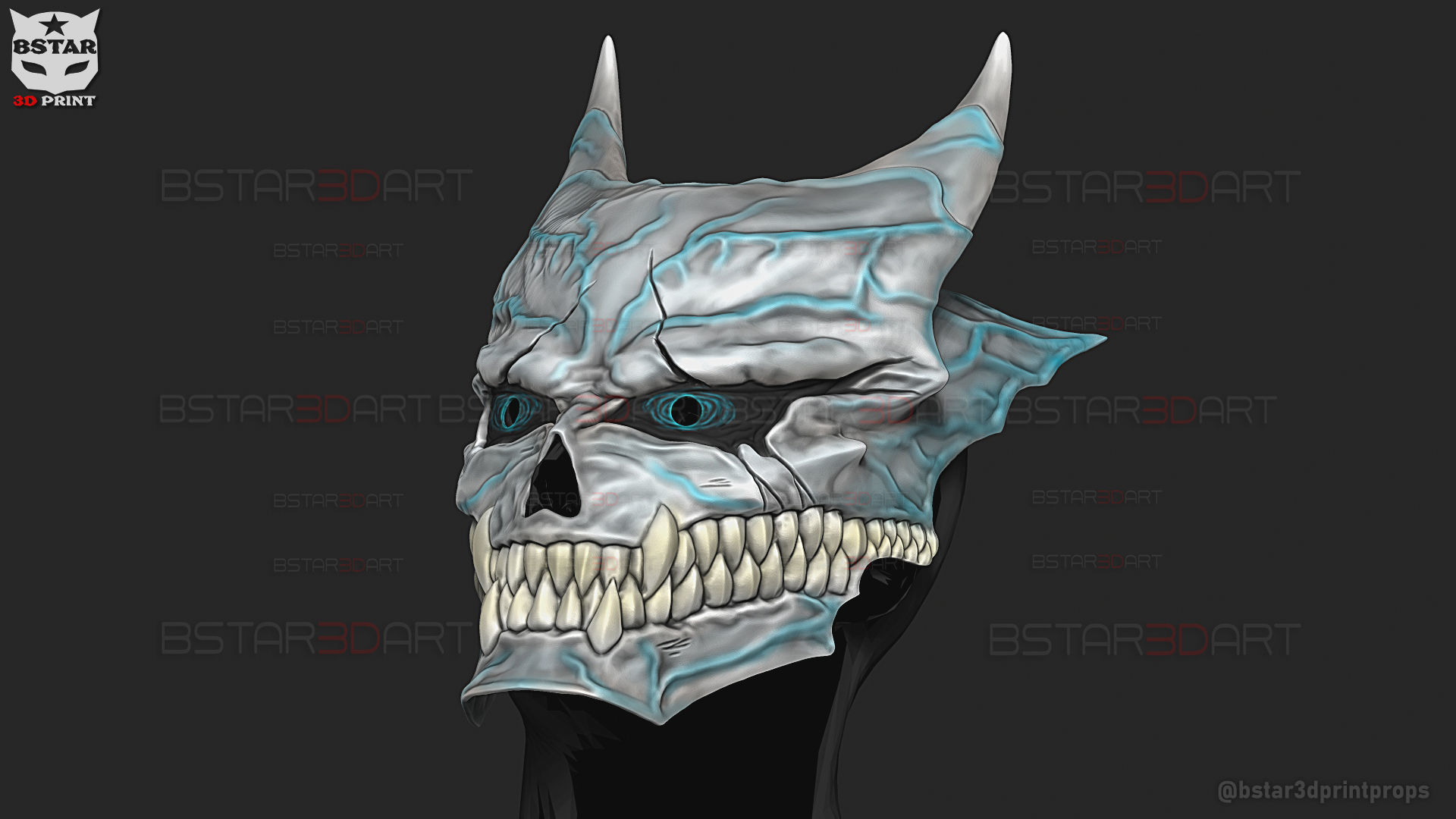 Kaiju No 8 MASK - Kafka Hibino Cosplay 3D model 3D printable | CGTrader