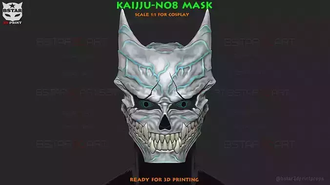 Kaiju No 8 MASK - Kafka Hibino Cosplay