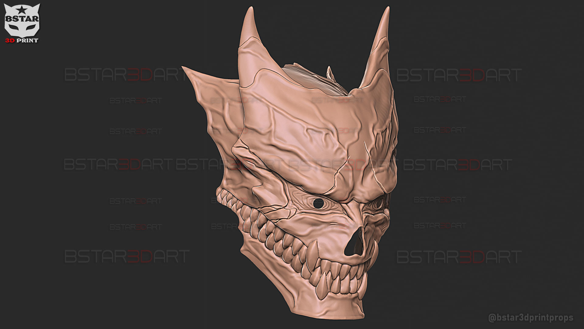 Kaiju No 8 MASK - Kafka Hibino Cosplay 3D model 3D printable | CGTrader
