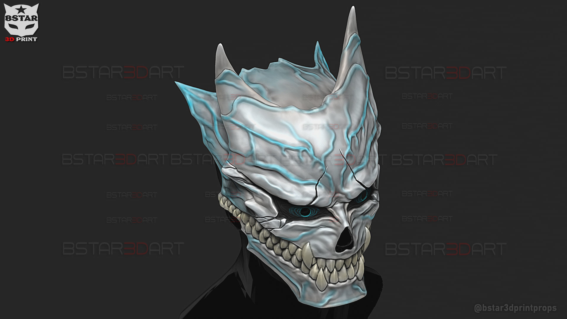 Kaiju No 8 MASK - Kafka Hibino Cosplay 3D model 3D printable | CGTrader