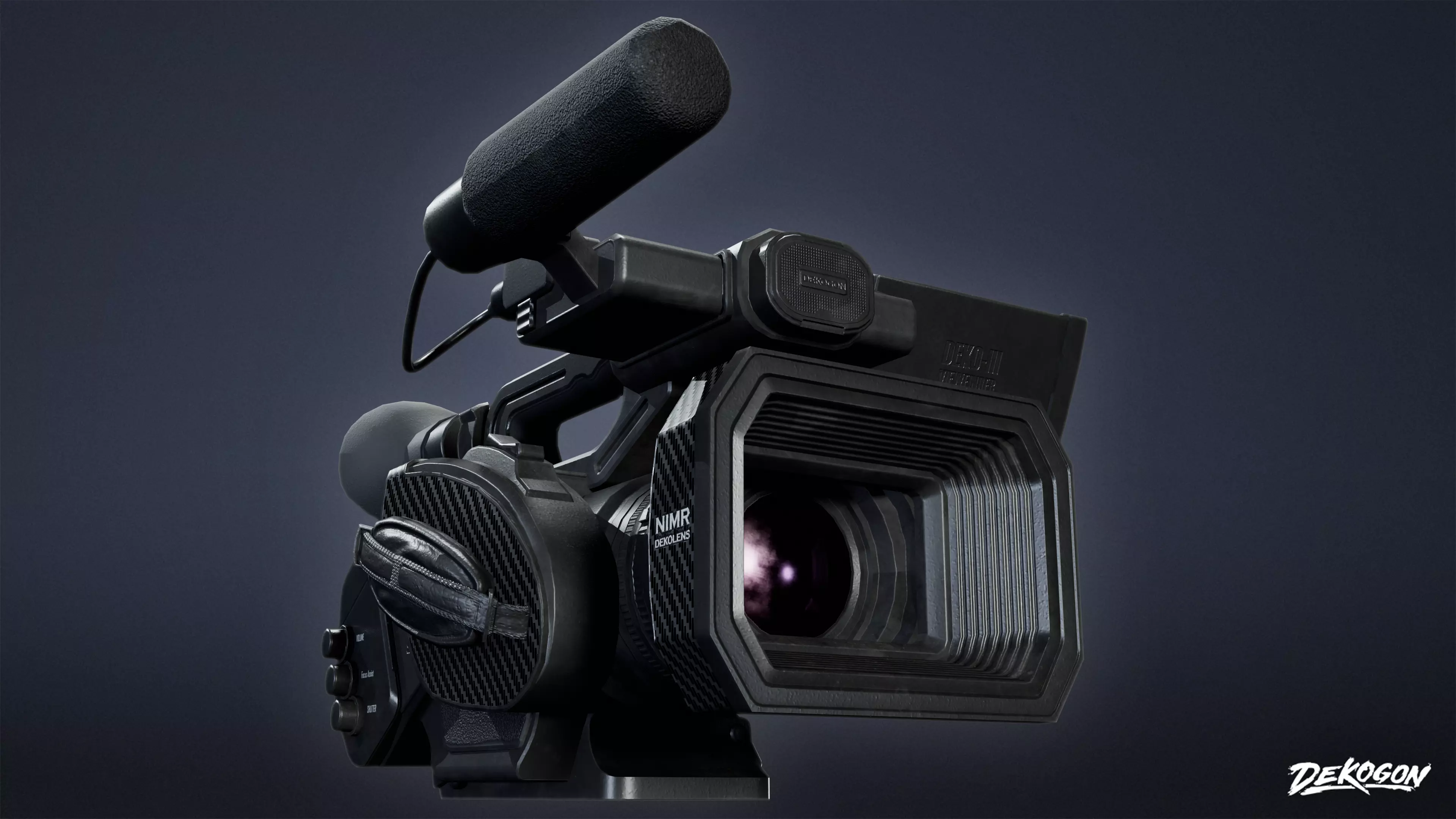 HOLLYWOOD - 4K Camera 01 - LOW POLY Low-poly 3D model_0